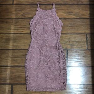 Knee- high, semi-formal dress